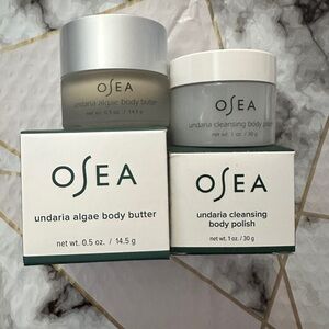 New! Osea bundle! Travel sized body polish 1oz  and body butter 0.5oz